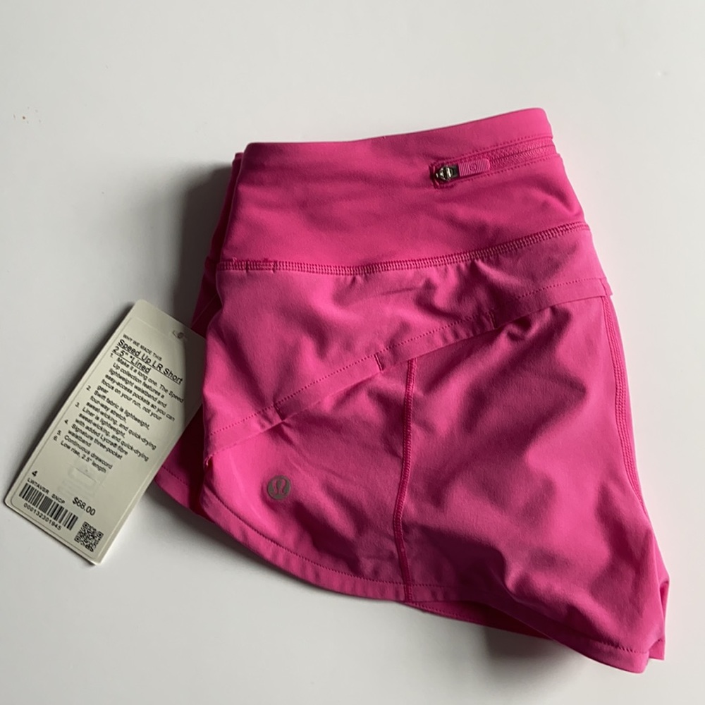 Sonic pink lulu shorts